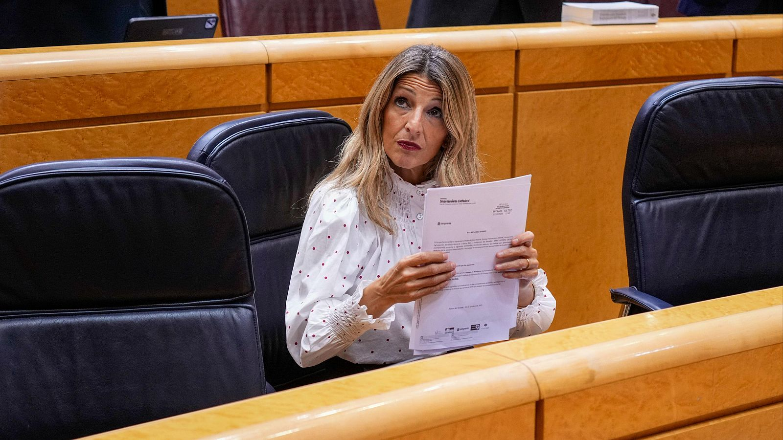Yolanda Díaz y su lapsus en el Senado: ¿error inocente o verdad involuntaria?