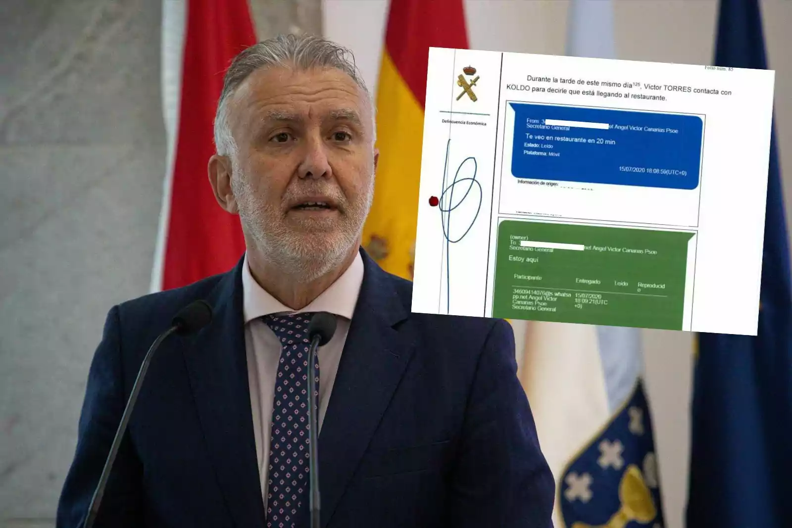 Un fallo técnico inutiliza 87 páginas de un informe clave de la UCO y el PSOE defiende a Torres