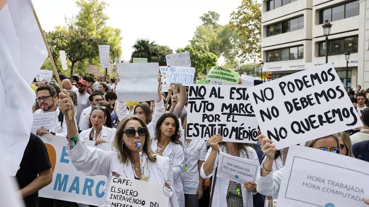 Huelga de médicos del 9 de diciembre: Arranca el tercer paro nacional de 2025 contra el nuevo Estatuto Marco